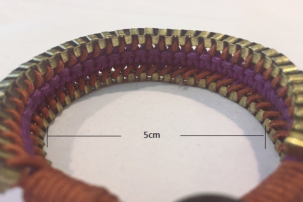 Love Multi Culture - 民族風 編織手鍊(橙色)