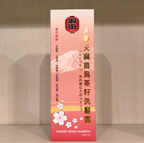 人參天麻首烏茶籽洗髮露 (500ml)
